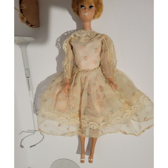 Vintage Midge Barbie Bubblecut 1963 with Dress, Sheath Sensation Hat, Purse - Picture 8 of 11